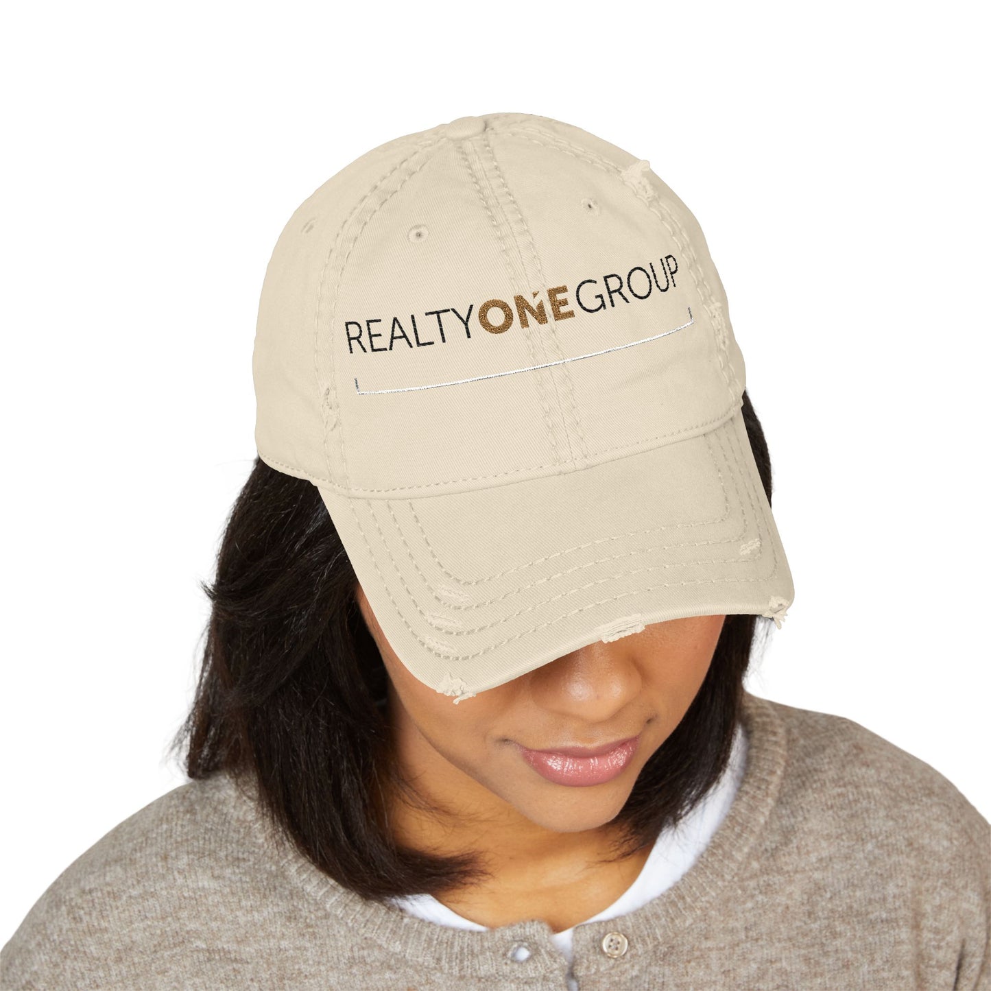 Distressed Dad Hat with Embroidery - Casual Style, Adjustable Cap, Cool Gift, Summer Accessory, Perfect for Dad's Day
