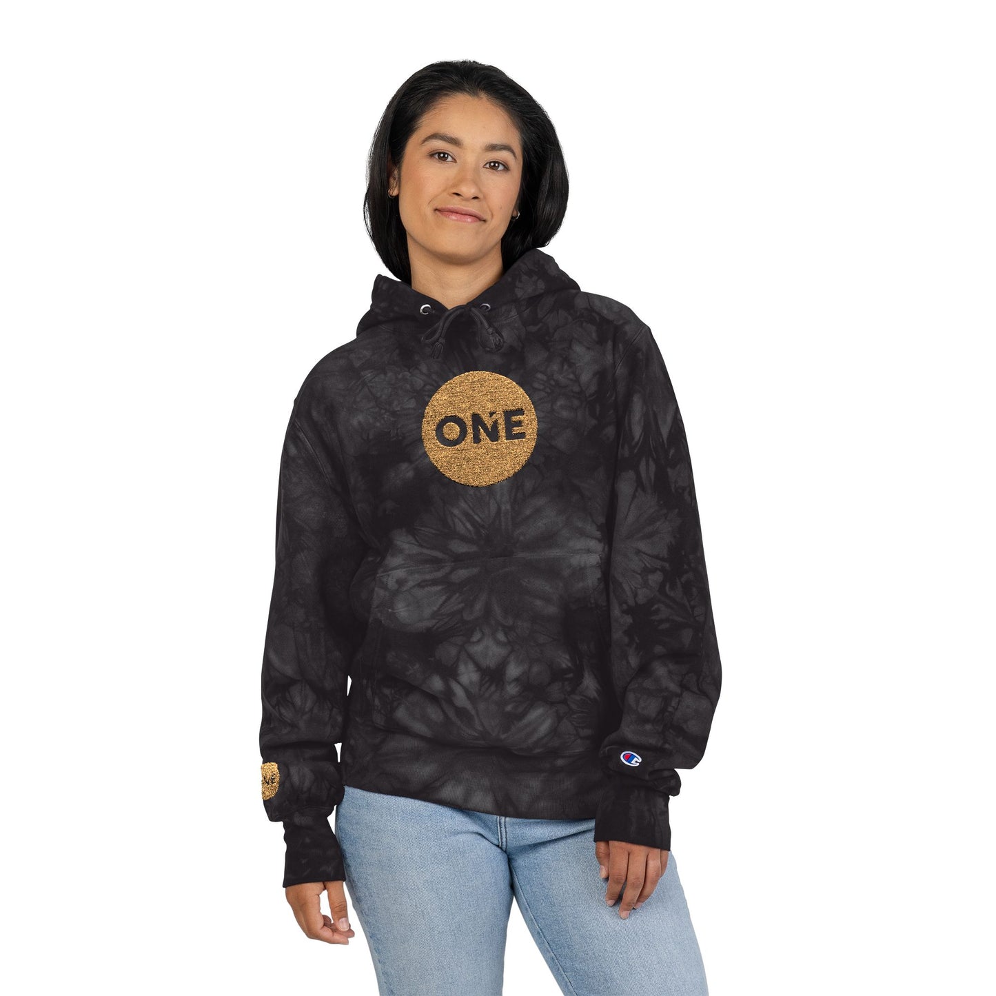 Stylish Tie-Dye Hoodie for Trendy Comfort, Perfect for Chill Days, Gift for Him/Her, Unique Hoodie, One Embroidered Design, Unisex Fashion