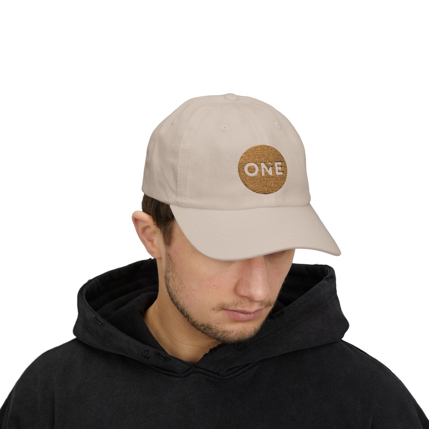 One Dad Cap with ONE Embroidery | Perfect for Dads, Gift for Father's Day, Casual Wear, Summer Style, Everyday Use