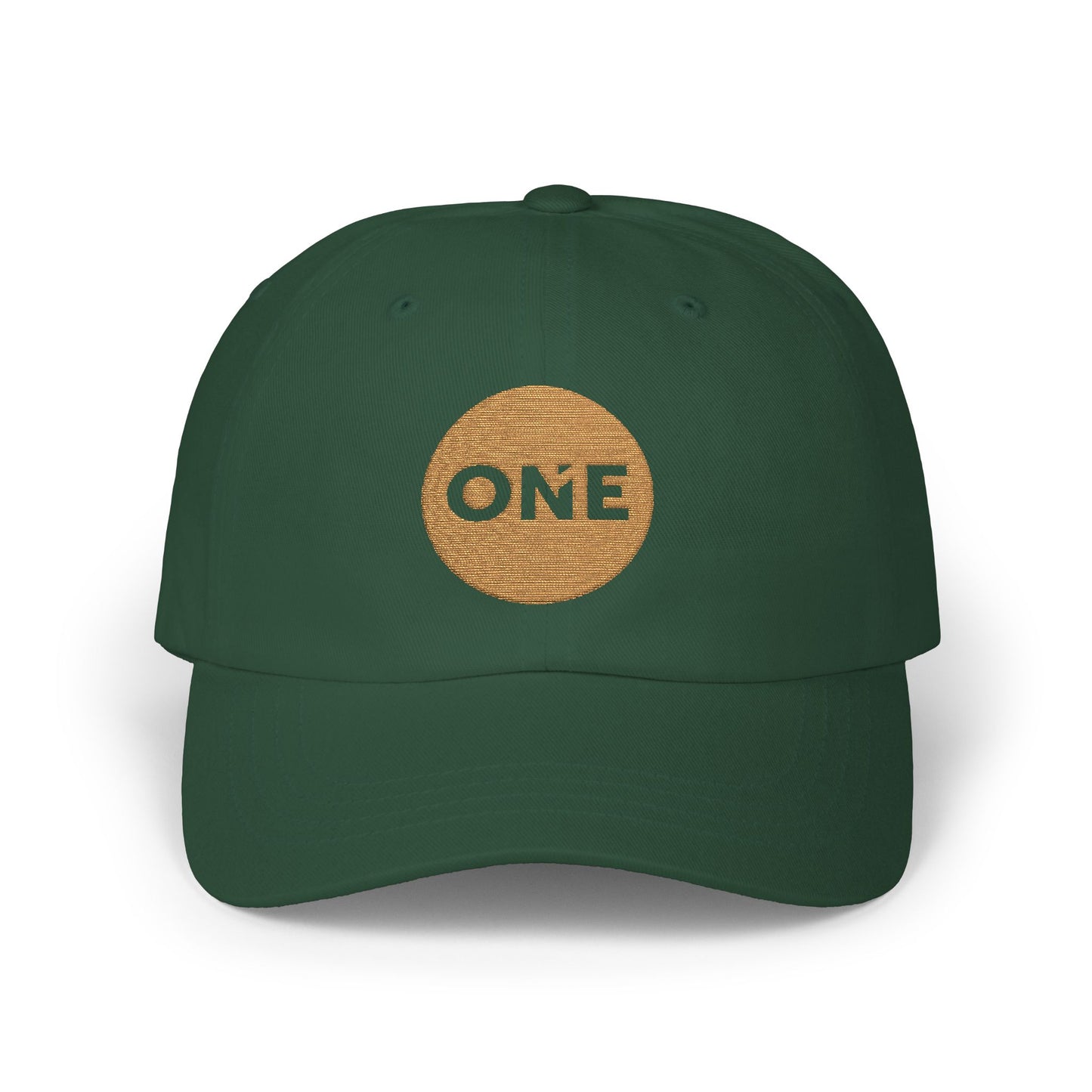 One Dad Cap with ONE Embroidery | Perfect for Dads, Gift for Father's Day, Casual Wear, Summer Style, Everyday Use