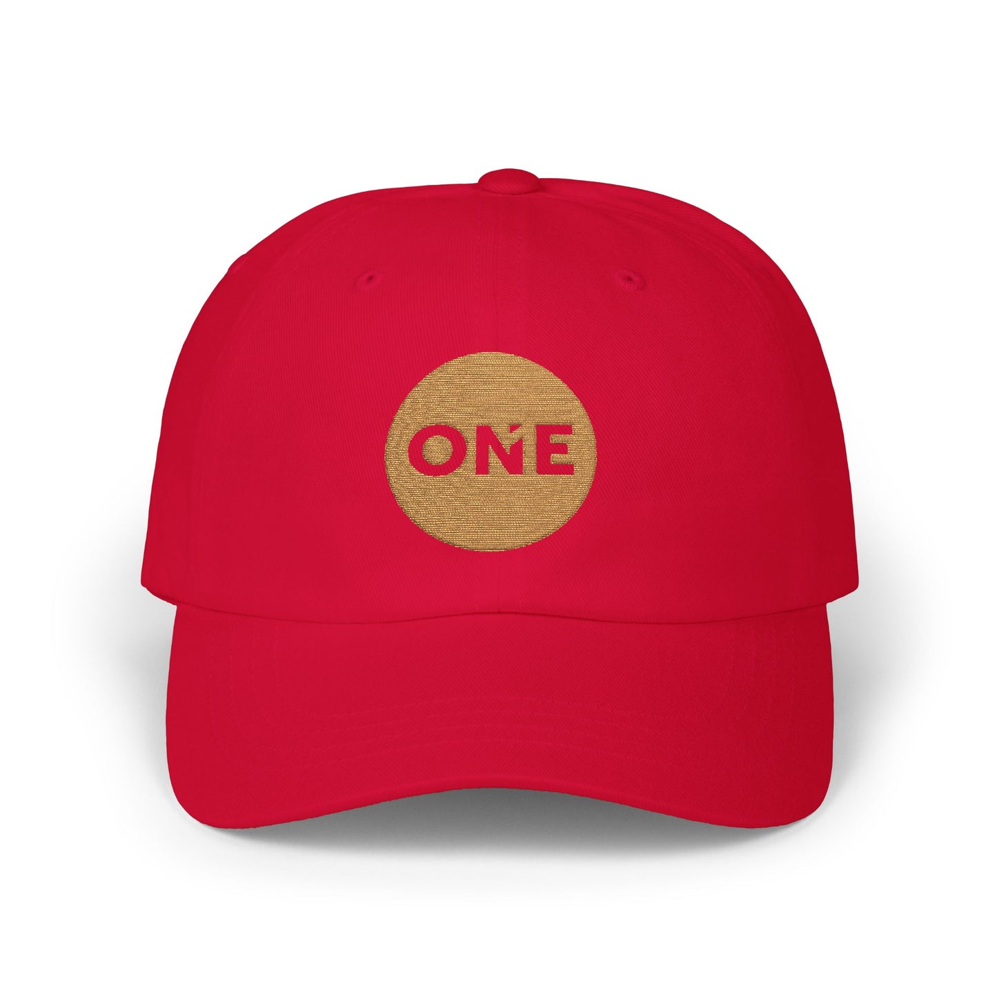 One Dad Cap with ONE Embroidery | Perfect for Dads, Gift for Father's Day, Casual Wear, Summer Style, Everyday Use
