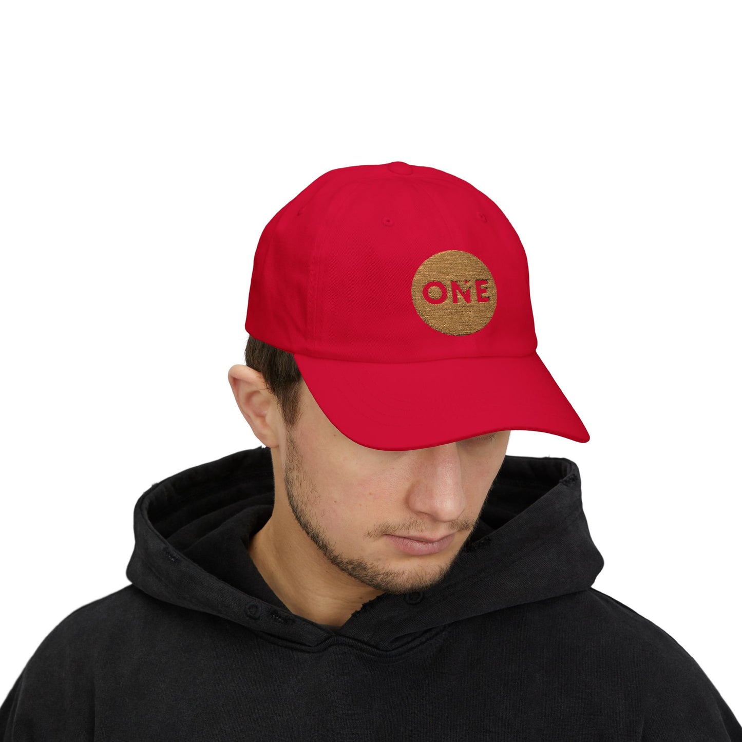 One Dad Cap with ONE Embroidery | Perfect for Dads, Gift for Father's Day, Casual Wear, Summer Style, Everyday Use