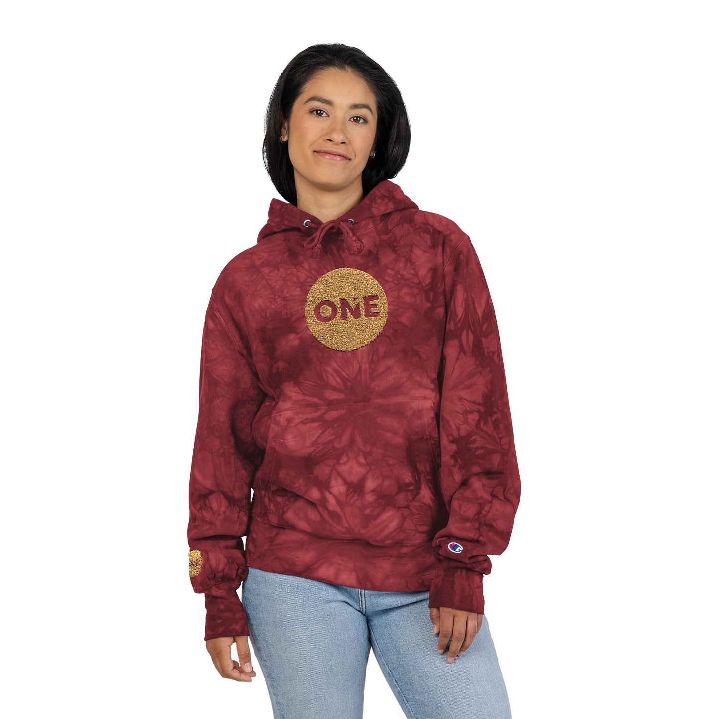 Stylish Tie-Dye Hoodie for Trendy Comfort, Perfect for Chill Days, Gift for Him/Her, Unique Hoodie, One Embroidered Design, Unisex Fashion