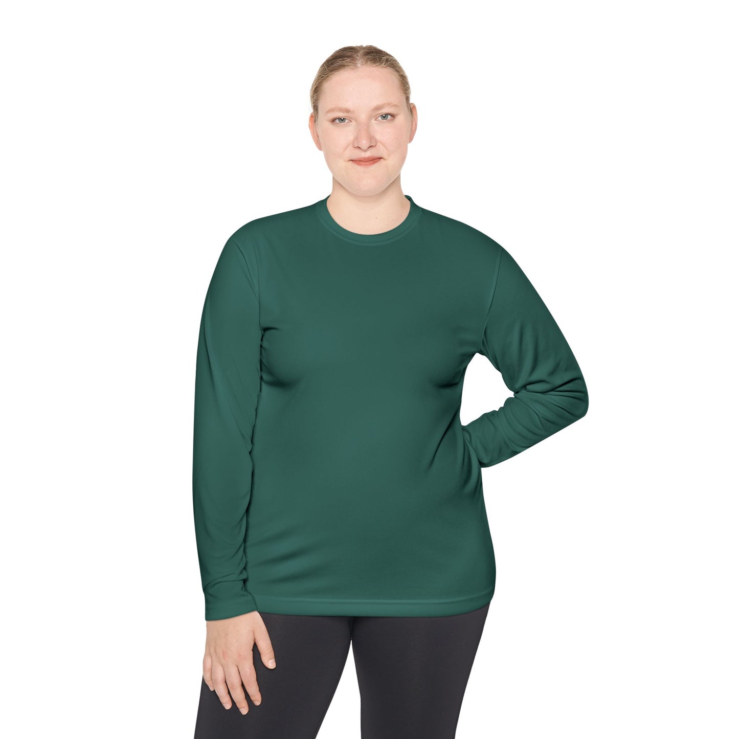 Gold ‘ONE’ Unisex Lightweight Long Sleeve Tee, Casual Shirt, Gift for Her/Him, Birthday/Anniversary Celebration, Everyday Wear