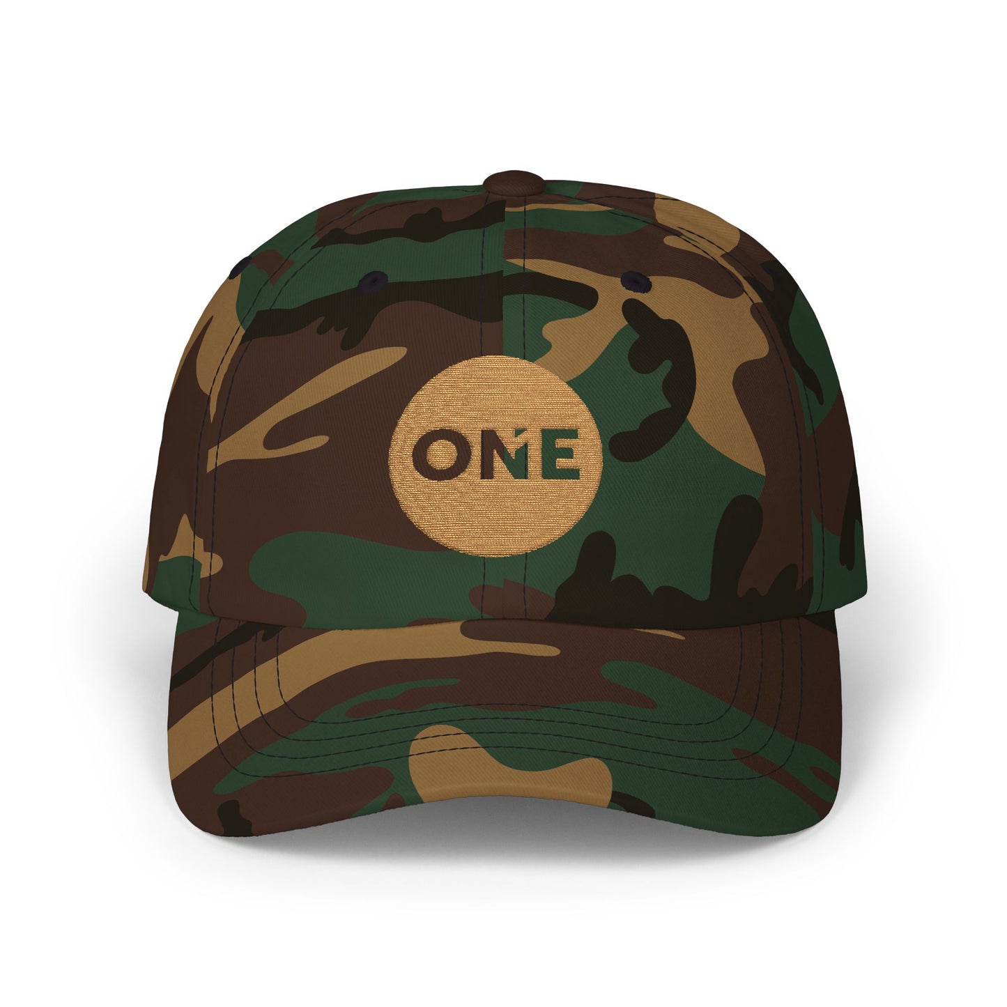 One Dad Cap with ONE Embroidery | Perfect for Dads, Gift for Father's Day, Casual Wear, Summer Style, Everyday Use