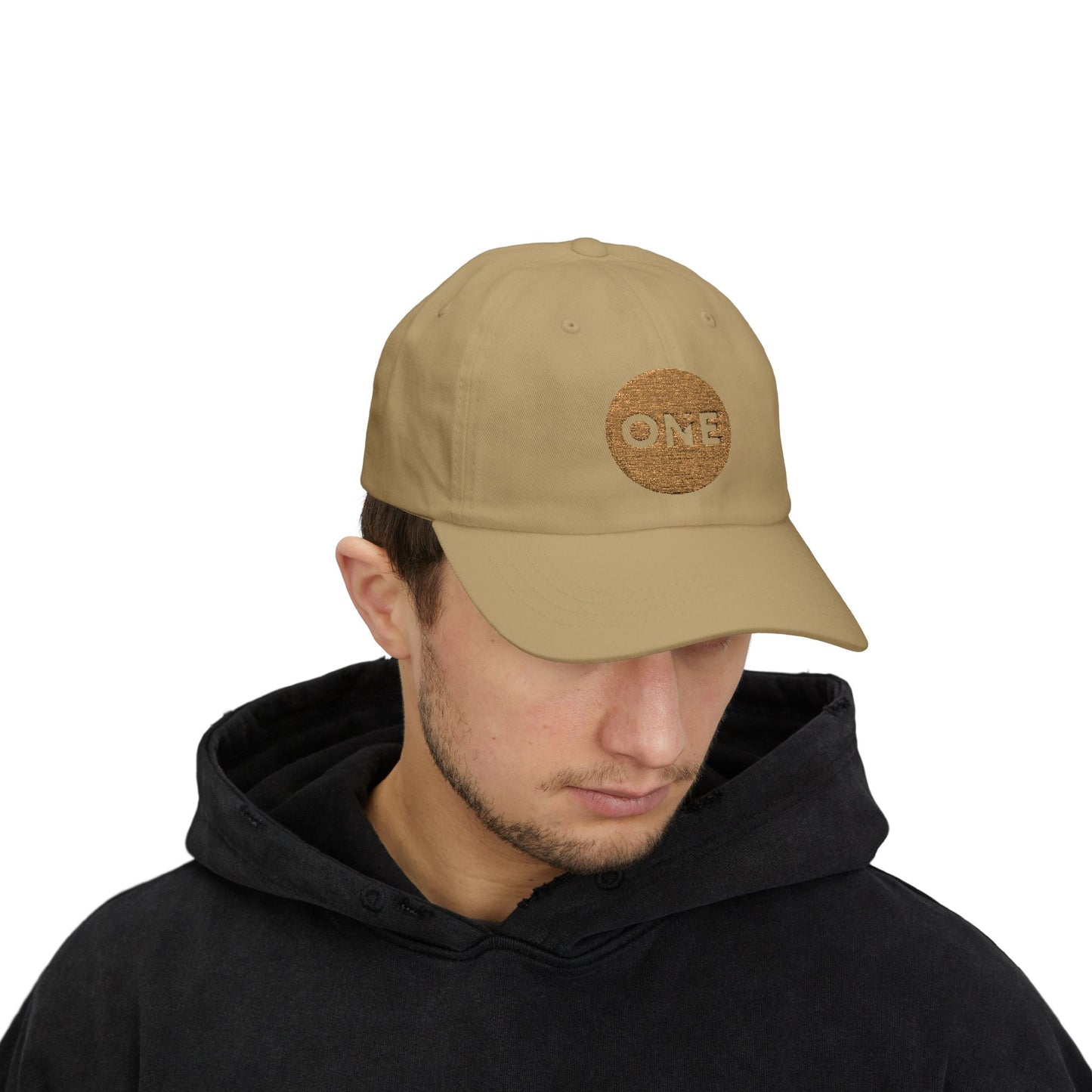 One Dad Cap with ONE Embroidery | Perfect for Dads, Gift for Father's Day, Casual Wear, Summer Style, Everyday Use