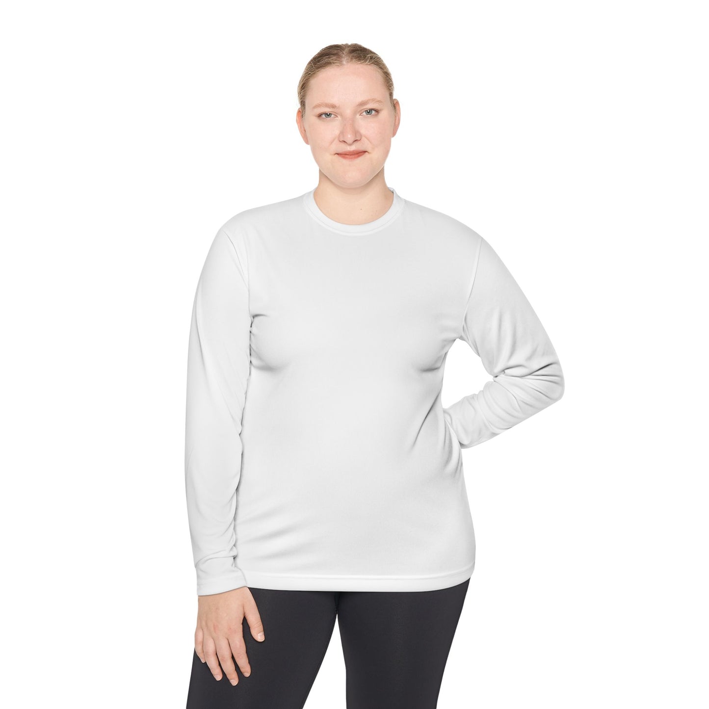 Gold ‘ONE’ Unisex Lightweight Long Sleeve Tee, Casual Shirt, Gift for Her/Him, Birthday/Anniversary Celebration, Everyday Wear