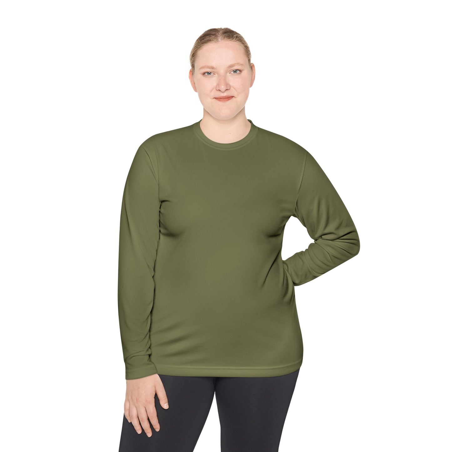 Gold ‘ONE’ Unisex Lightweight Long Sleeve Tee, Casual Shirt, Gift for Her/Him, Birthday/Anniversary Celebration, Everyday Wear