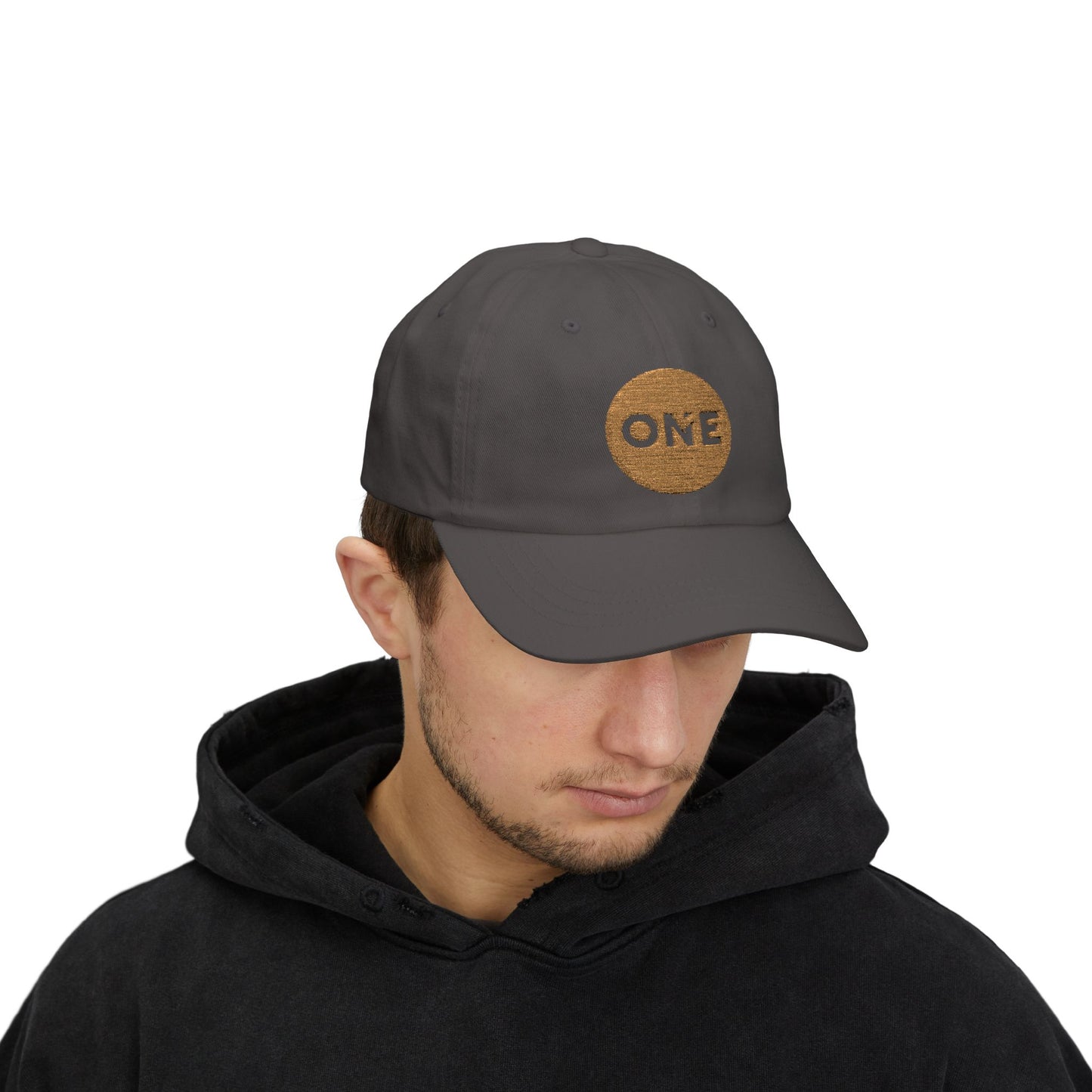 One Dad Cap with ONE Embroidery | Perfect for Dads, Gift for Father's Day, Casual Wear, Summer Style, Everyday Use