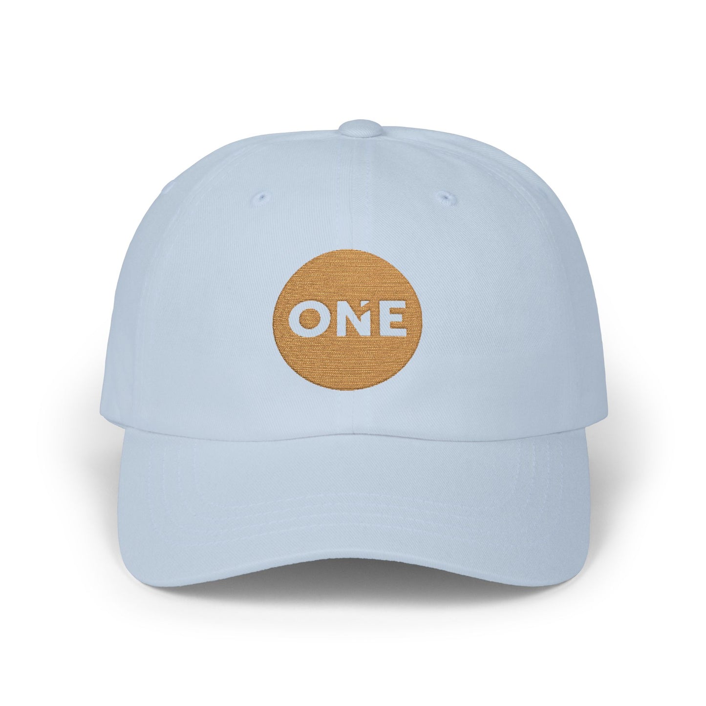 One Dad Cap with ONE Embroidery | Perfect for Dads, Gift for Father's Day, Casual Wear, Summer Style, Everyday Use