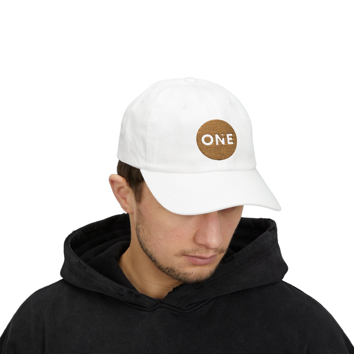One Dad Cap with ONE Embroidery | Perfect for Dads, Gift for Father's Day, Casual Wear, Summer Style, Everyday Use