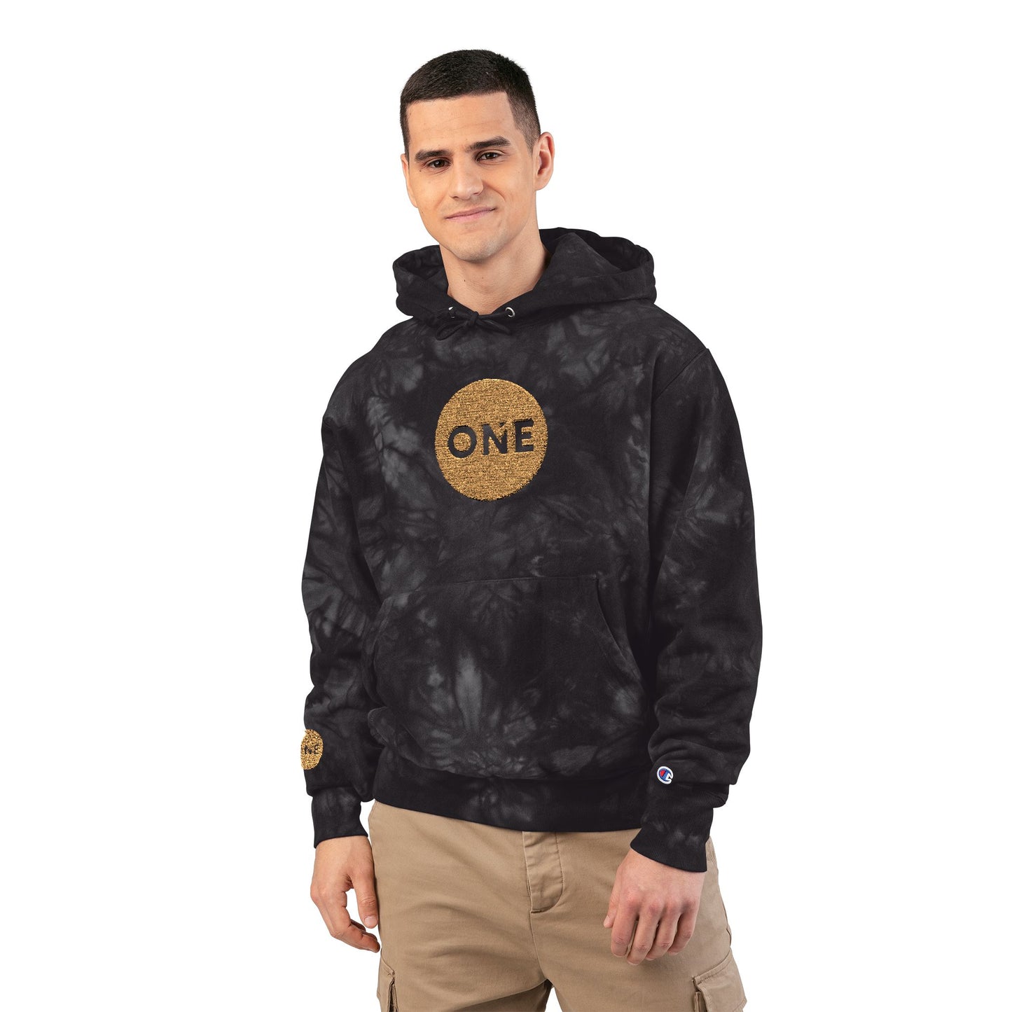 Stylish Tie-Dye Hoodie for Trendy Comfort, Perfect for Chill Days, Gift for Him/Her, Unique Hoodie, One Embroidered Design, Unisex Fashion