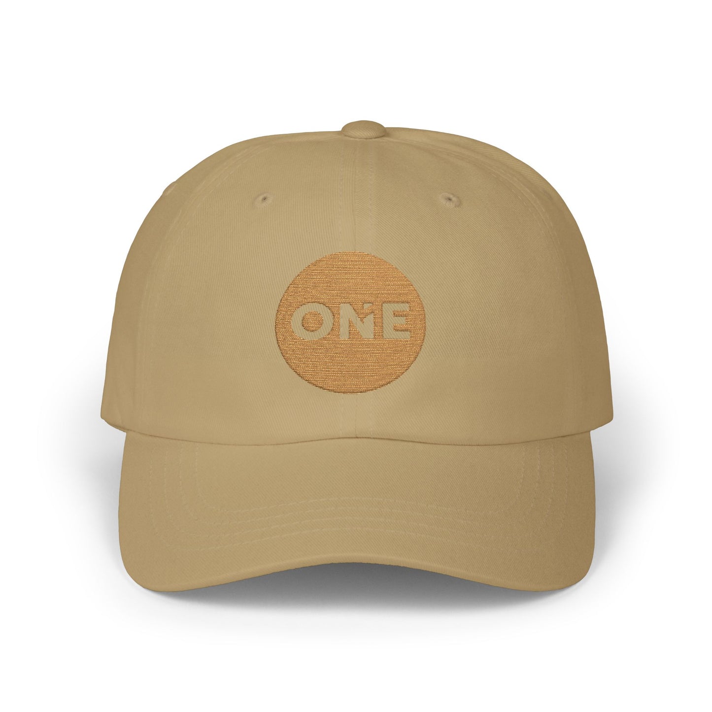One Dad Cap with ONE Embroidery | Perfect for Dads, Gift for Father's Day, Casual Wear, Summer Style, Everyday Use