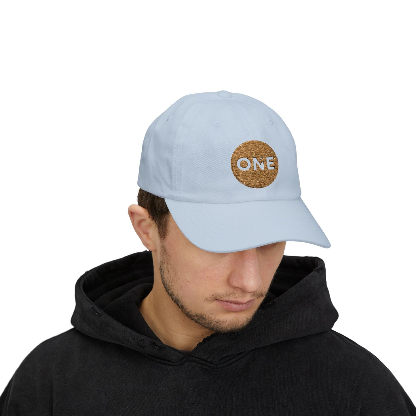 One Dad Cap with ONE Embroidery | Perfect for Dads, Gift for Father's Day, Casual Wear, Summer Style, Everyday Use