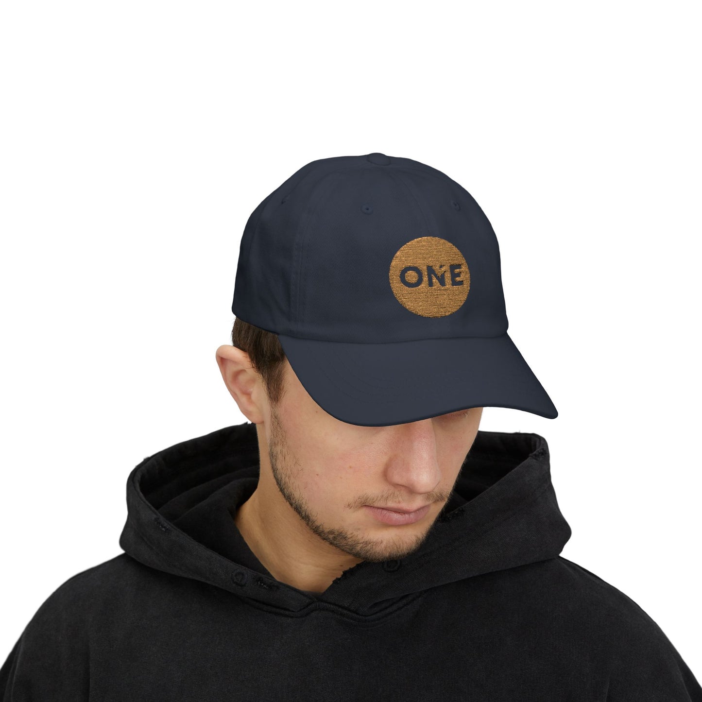 One Dad Cap with ONE Embroidery | Perfect for Dads, Gift for Father's Day, Casual Wear, Summer Style, Everyday Use