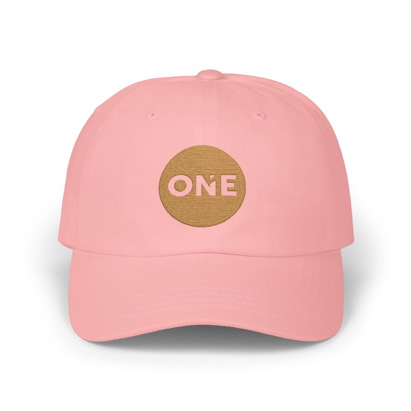 One Dad Cap with ONE Embroidery | Perfect for Dads, Gift for Father's Day, Casual Wear, Summer Style, Everyday Use