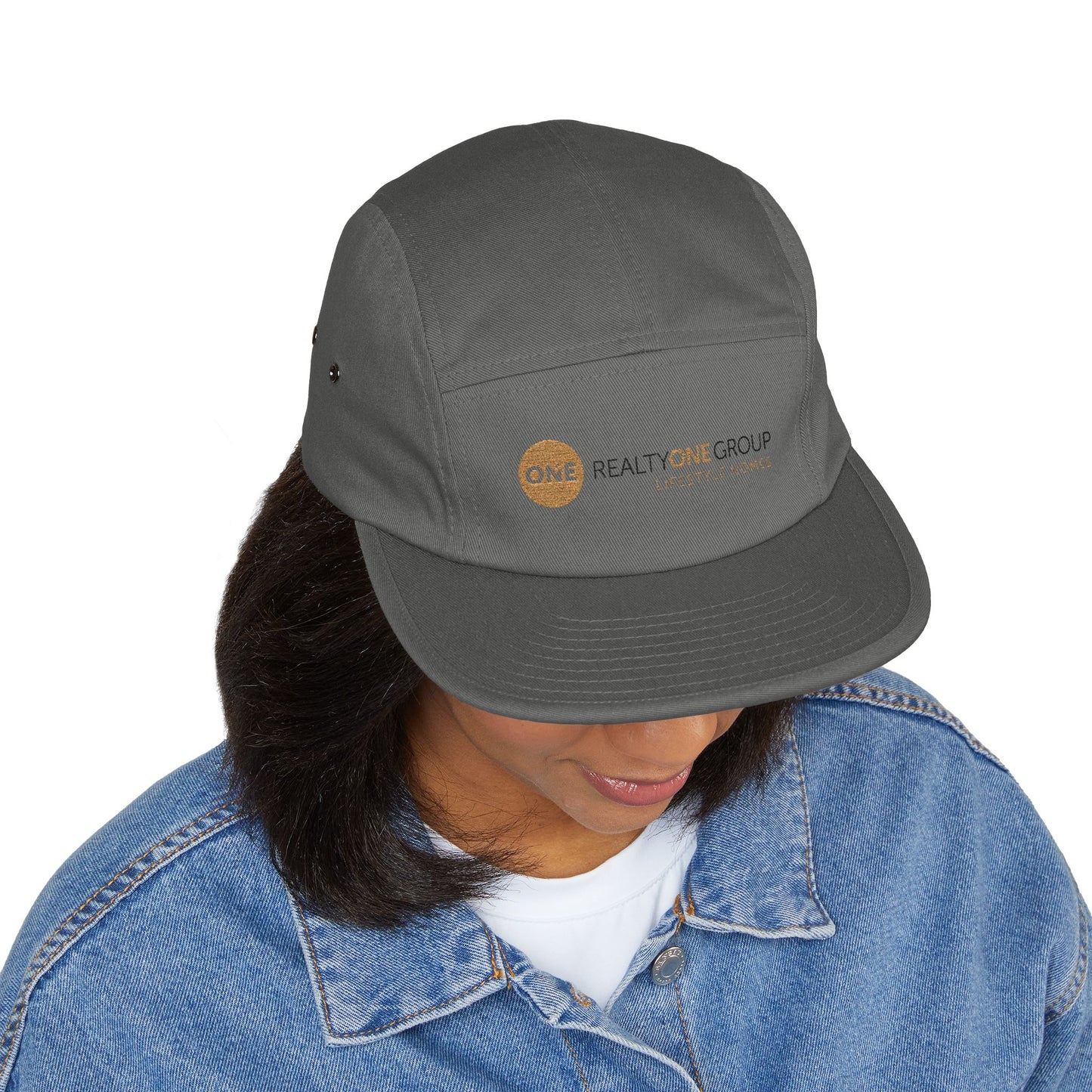 Embroidered 5 Panel Cap - Stylish Headwear for Adventures, Gifts for Him/Her, Casual Wear, Outdoor Activities, Trendy Hats