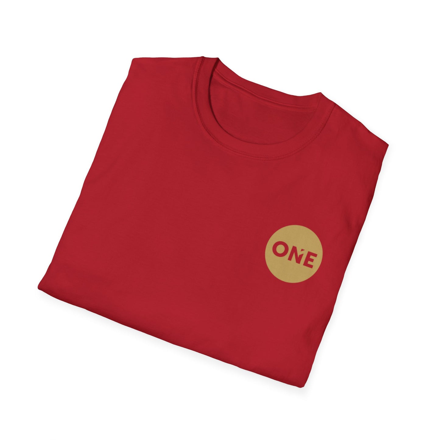 Minimalist ONE Unisex T-Shirt, Casual Tee, Gift for Him/Her, Everyday Wear, Birthday Gift, Summer Style