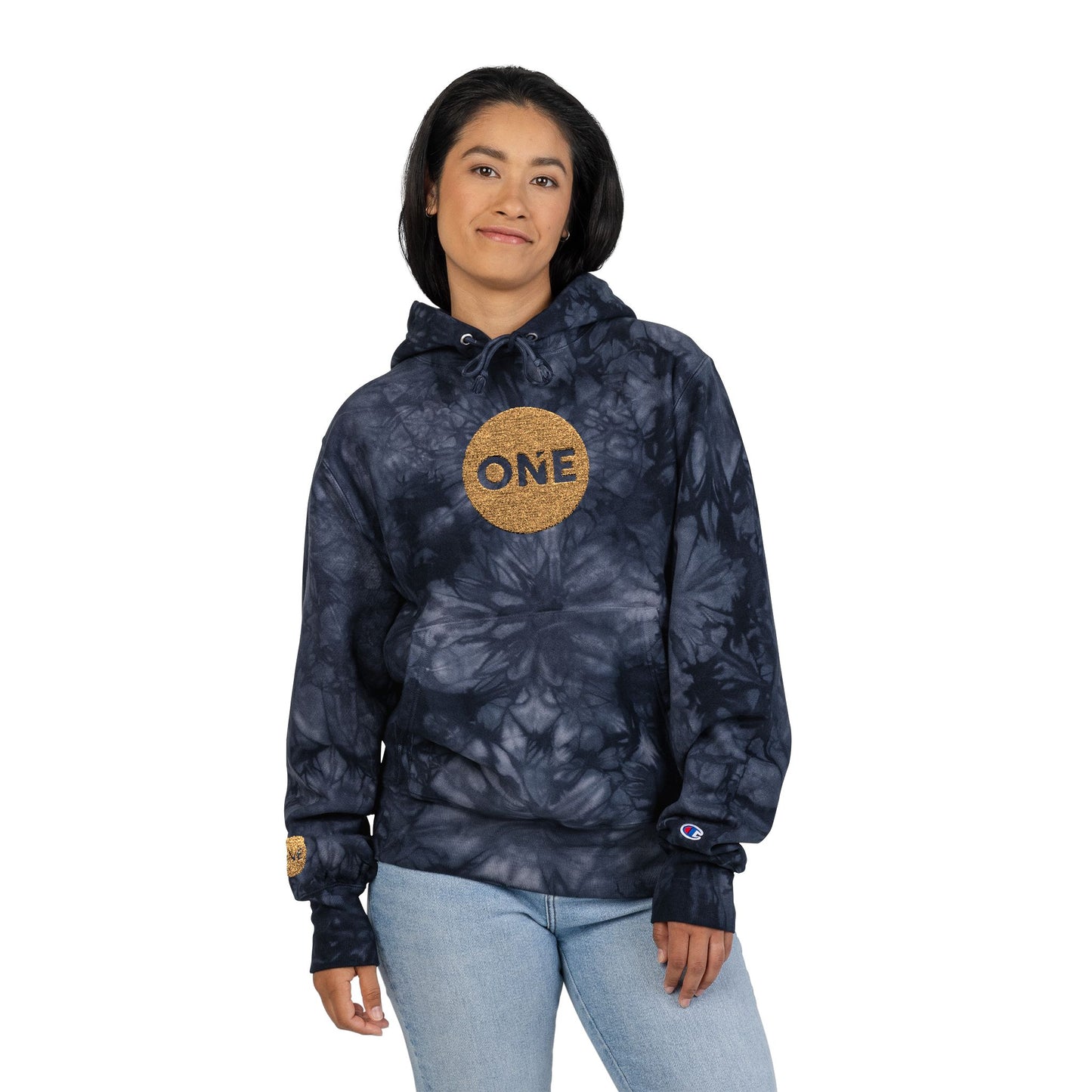 Stylish Tie-Dye Hoodie for Trendy Comfort, Perfect for Chill Days, Gift for Him/Her, Unique Hoodie, One Embroidered Design, Unisex Fashion