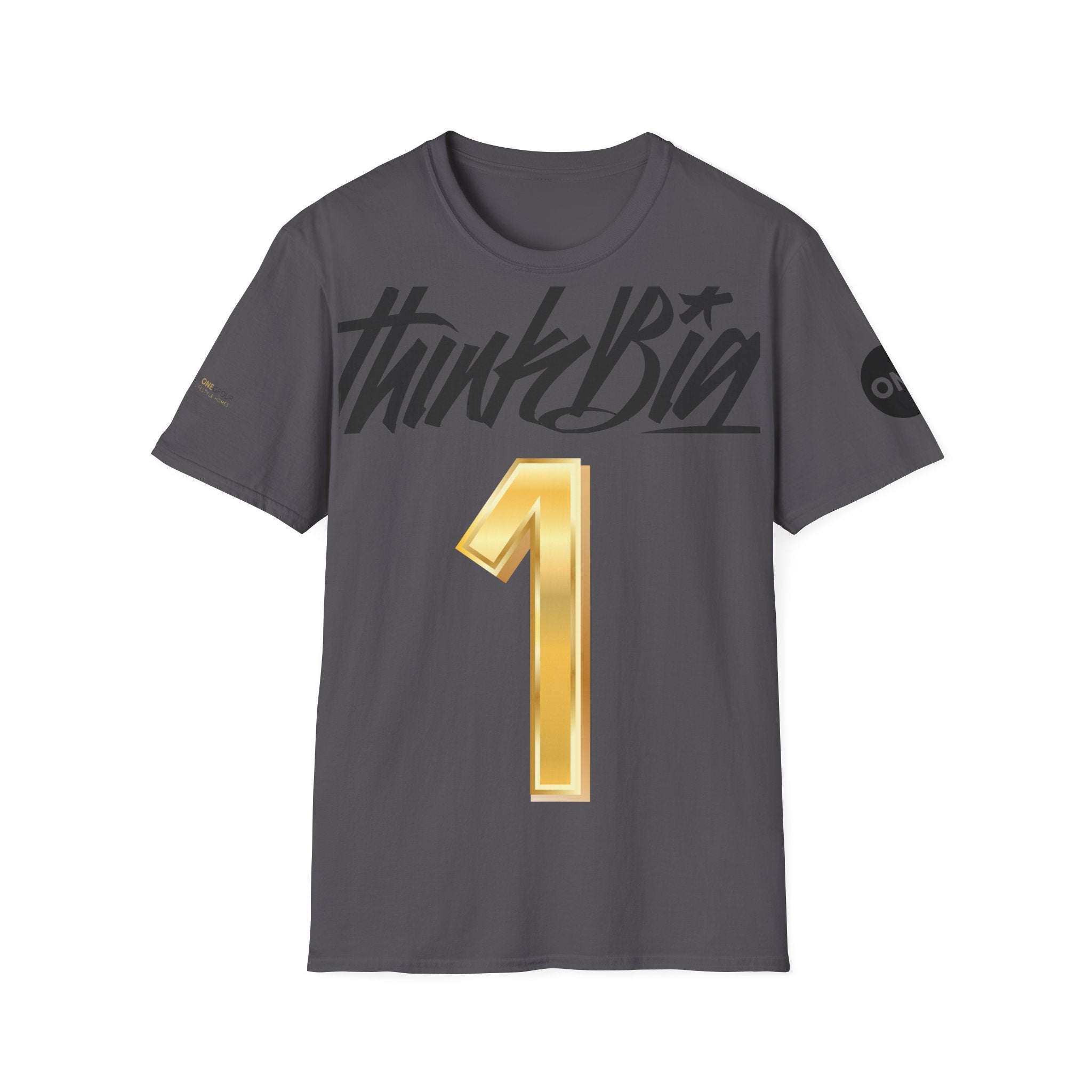 Realty ONE Group 6C's & Think Big doodle Unisex Softstyle T-Shirt