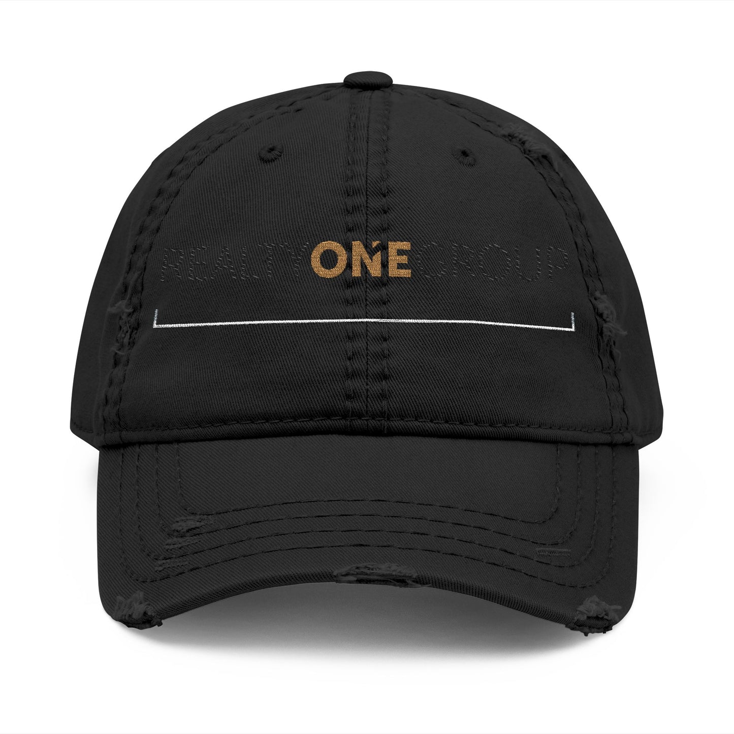 Distressed Dad Hat with Embroidery - Casual Style, Adjustable Cap, Cool Gift, Summer Accessory, Perfect for Dad's Day