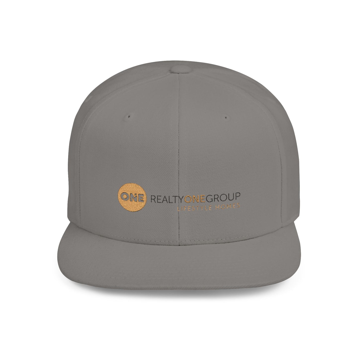 Snapback Hat with Realty Group Logo, Trendy Baseball Cap, Adjustable Flat Bill Cap for Casual Wear, Perfect Gift for Real Estate [...]