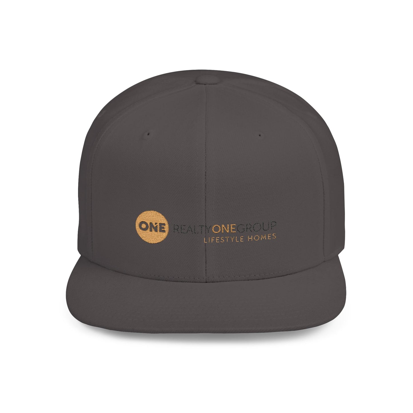 Snapback Hat with Realty Group Logo, Trendy Baseball Cap, Adjustable Flat Bill Cap for Casual Wear, Perfect Gift for Real Estate [...]