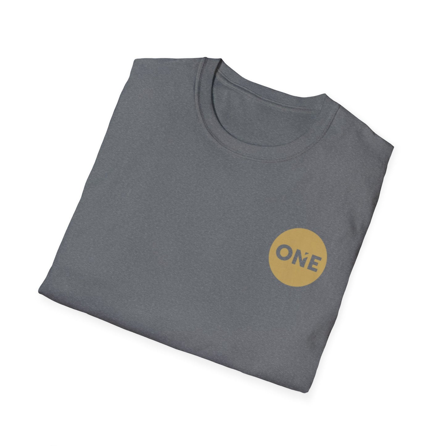 Minimalist ONE Unisex T-Shirt, Casual Tee, Gift for Him/Her, Everyday Wear, Birthday Gift, Summer Style