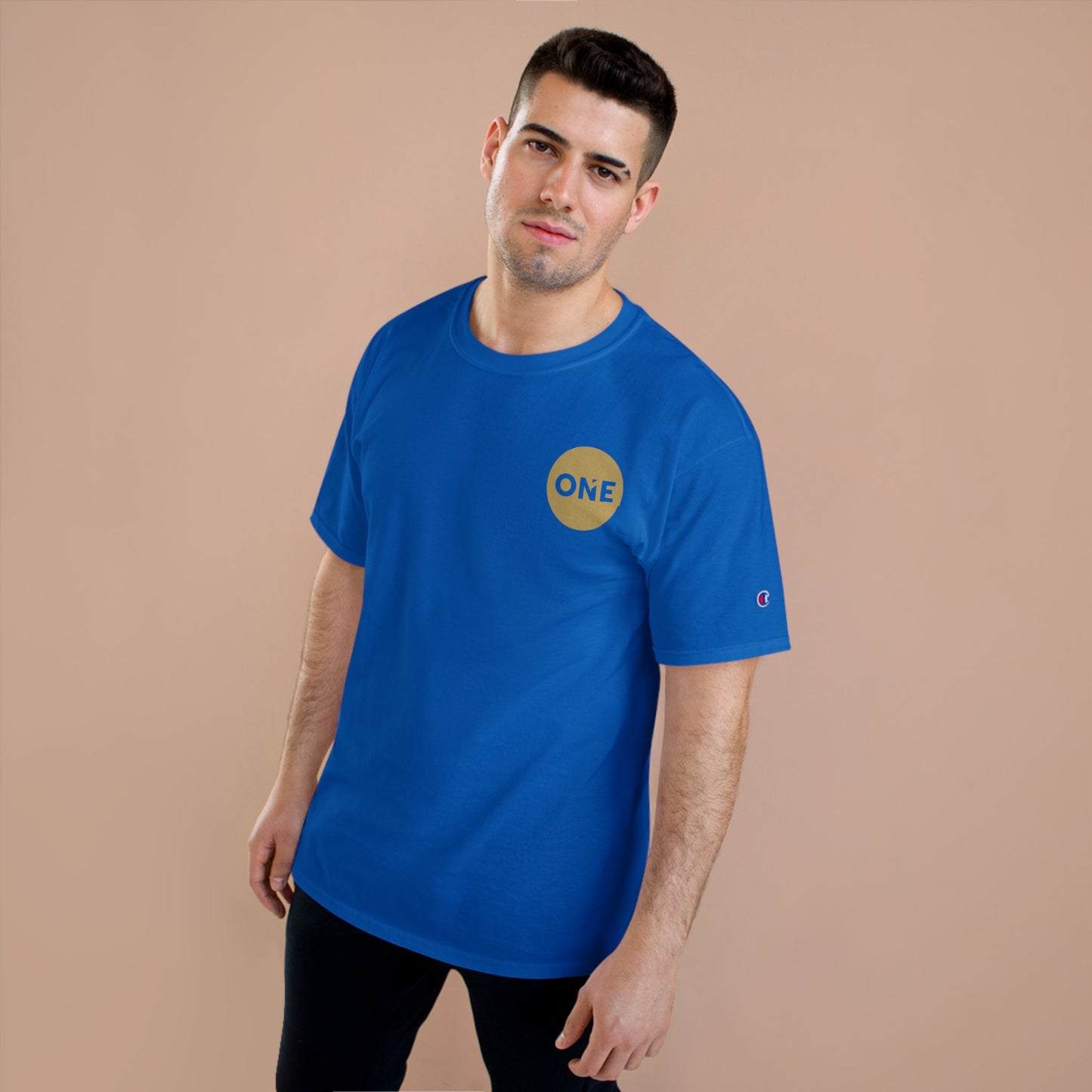 Champion T-Shirt - ONE Graphic Tee for Sports, Casual Wear, Gift for Him/Her, Birthday, Motivational Style