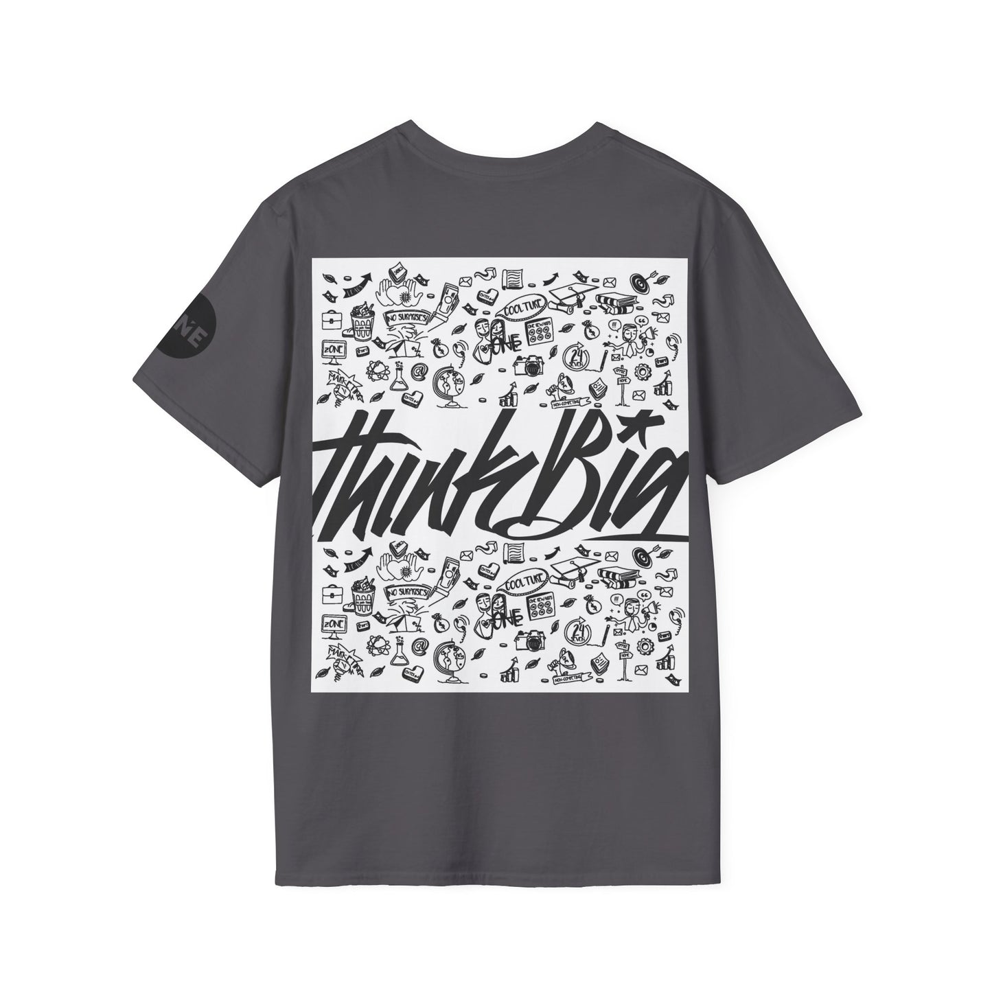 Realty ONE Group 6C's & Think Big doodle Unisex Softstyle T-Shirt