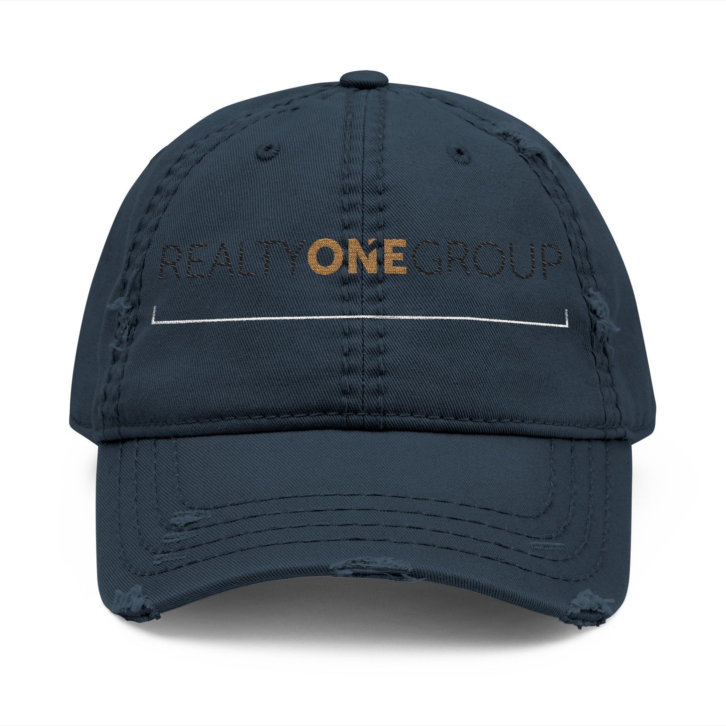 Distressed Dad Hat with Embroidery - Casual Style, Adjustable Cap, Cool Gift, Summer Accessory, Perfect for Dad's Day