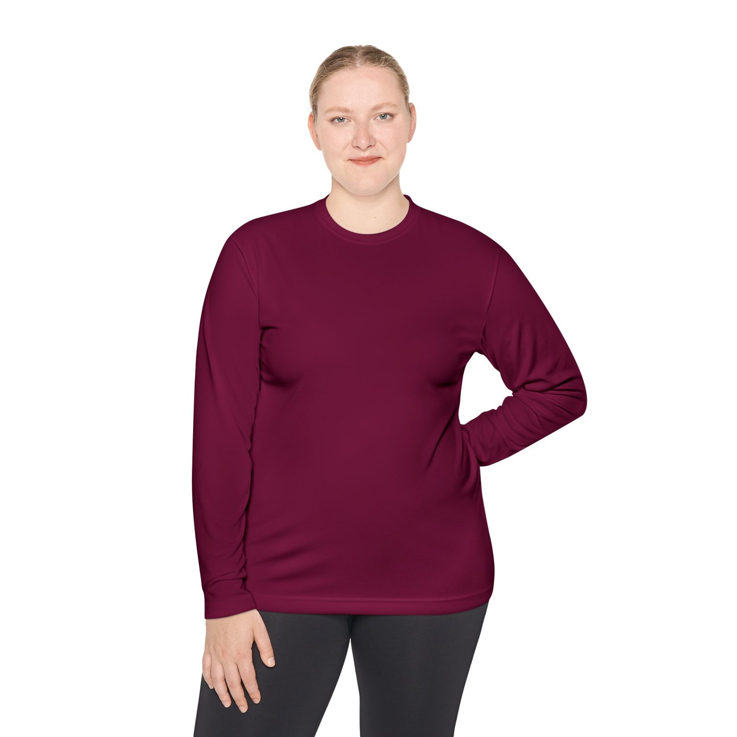 Gold ‘ONE’ Unisex Lightweight Long Sleeve Tee, Casual Shirt, Gift for Her/Him, Birthday/Anniversary Celebration, Everyday Wear