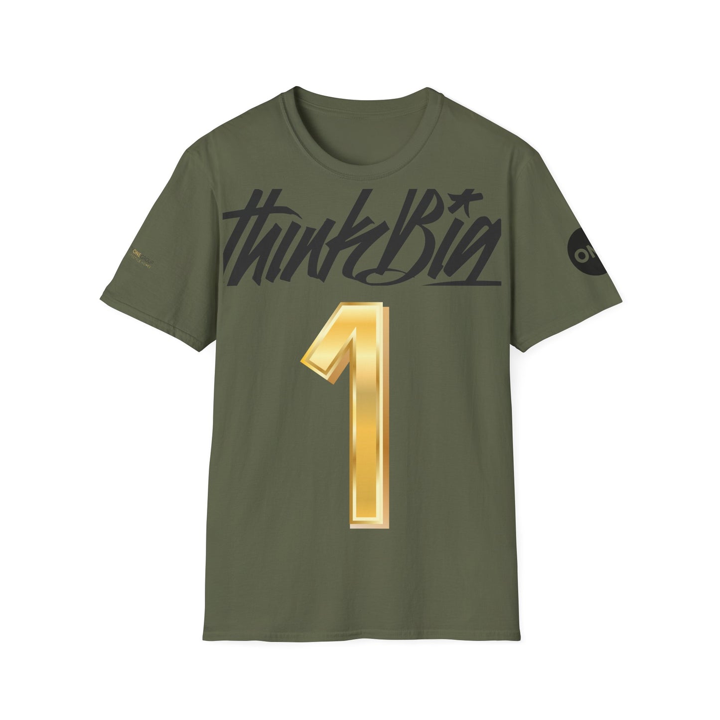 Realty ONE Group 6C's & Think Big doodle Unisex Softstyle T-Shirt