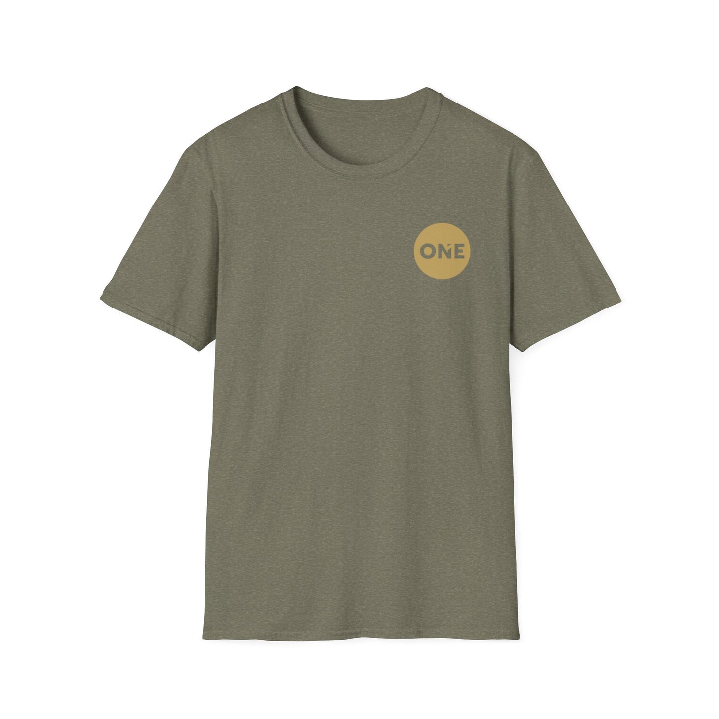Minimalist ONE Unisex T-Shirt, Casual Tee, Gift for Him/Her, Everyday Wear, Birthday Gift, Summer Style