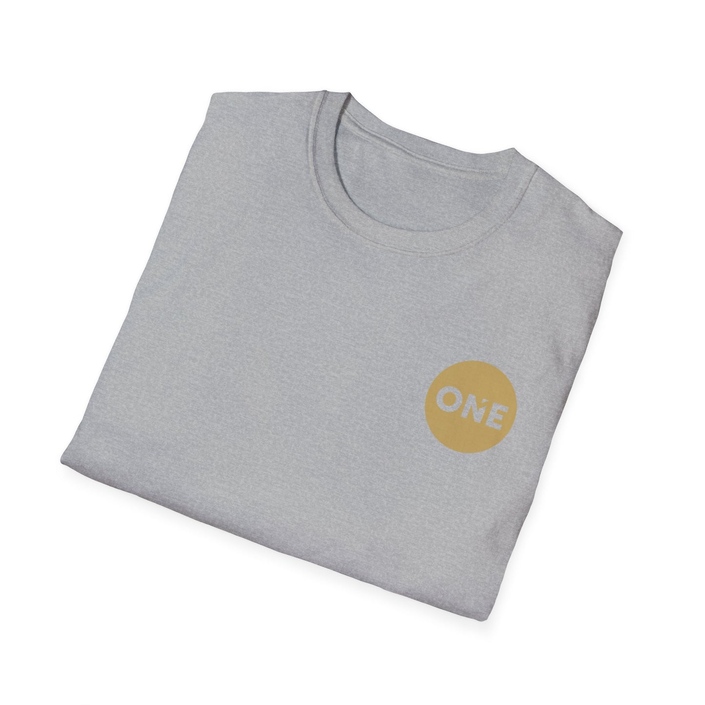 Minimalist ONE Unisex T-Shirt, Casual Tee, Gift for Him/Her, Everyday Wear, Birthday Gift, Summer Style