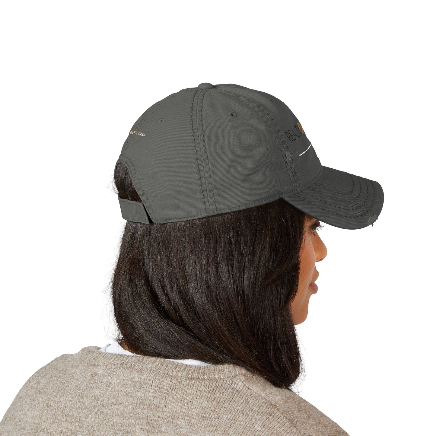 Distressed Dad Hat with Embroidery - Casual Style, Adjustable Cap, Cool Gift, Summer Accessory, Perfect for Dad's Day