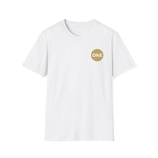 Minimalist ONE Unisex T-Shirt, Casual Tee, Gift for Him/Her, Everyday Wear, Birthday Gift, Summer Style