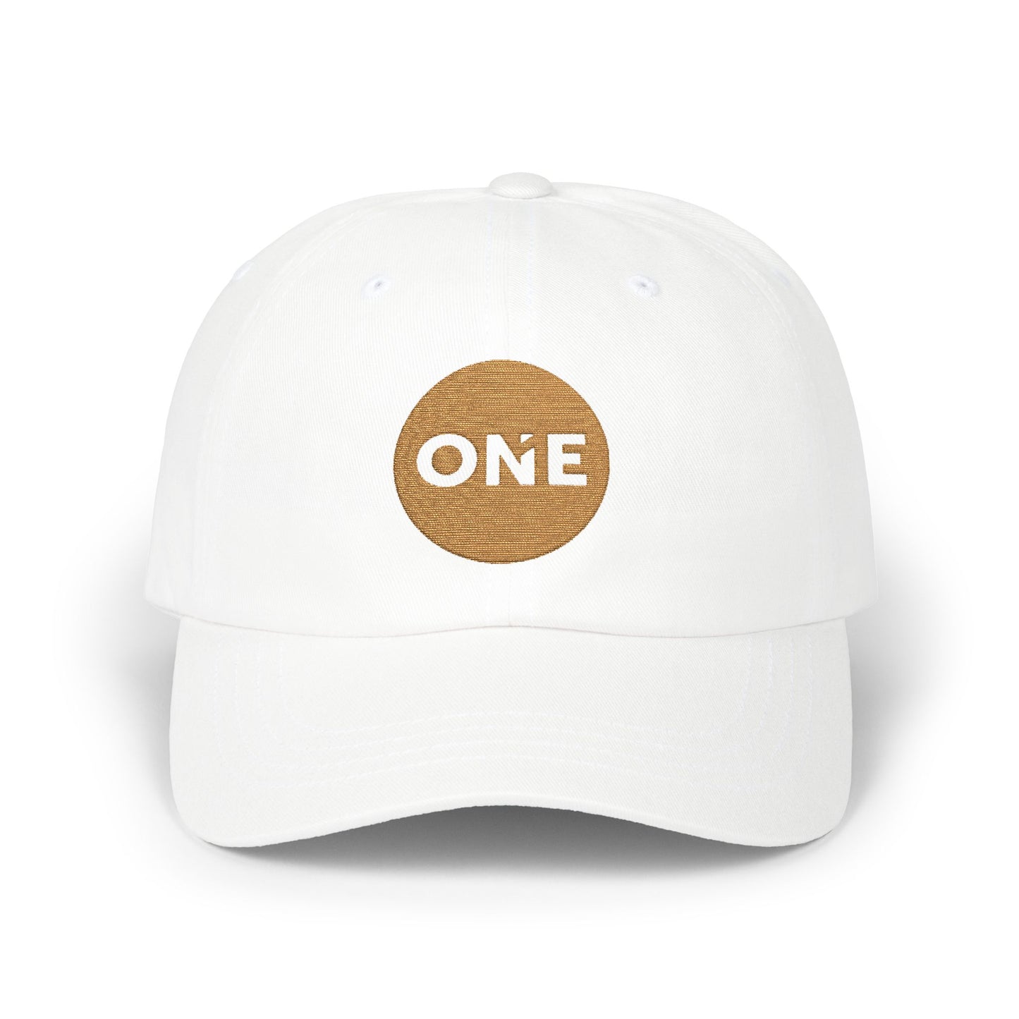 One Dad Cap with ONE Embroidery | Perfect for Dads, Gift for Father's Day, Casual Wear, Summer Style, Everyday Use