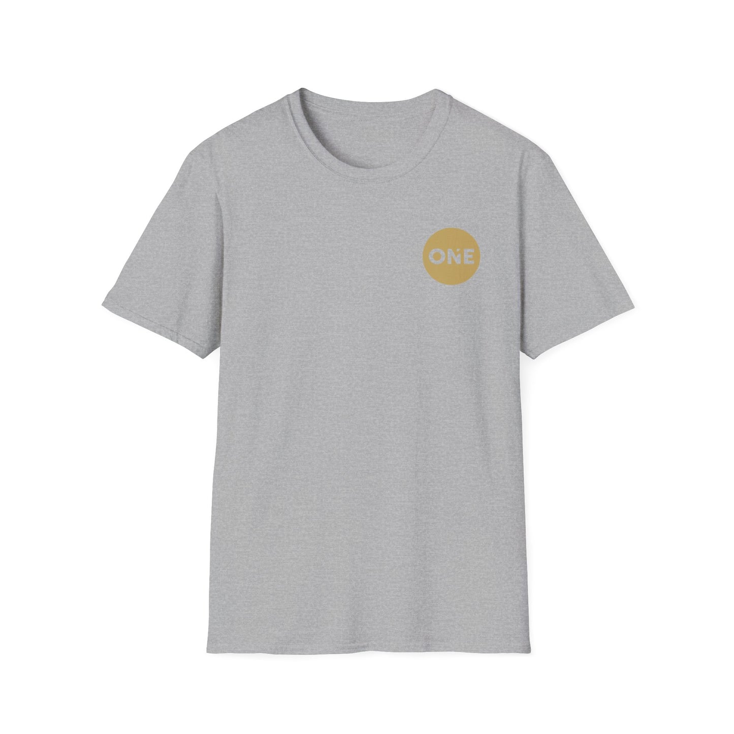 Minimalist ONE Unisex T-Shirt, Casual Tee, Gift for Him/Her, Everyday Wear, Birthday Gift, Summer Style