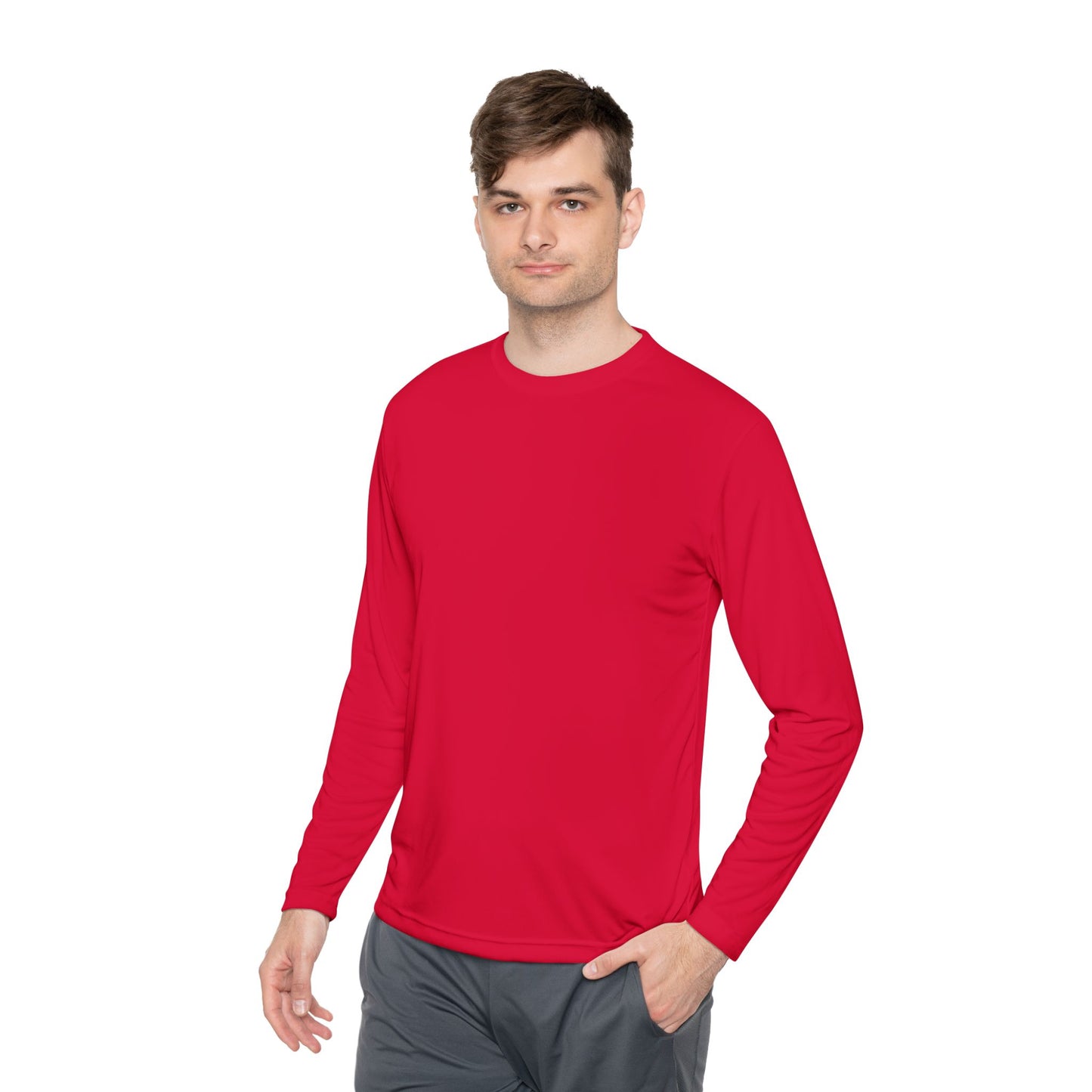 Gold ‘ONE’ Unisex Lightweight Long Sleeve Tee, Casual Shirt, Gift for Her/Him, Birthday/Anniversary Celebration, Everyday Wear