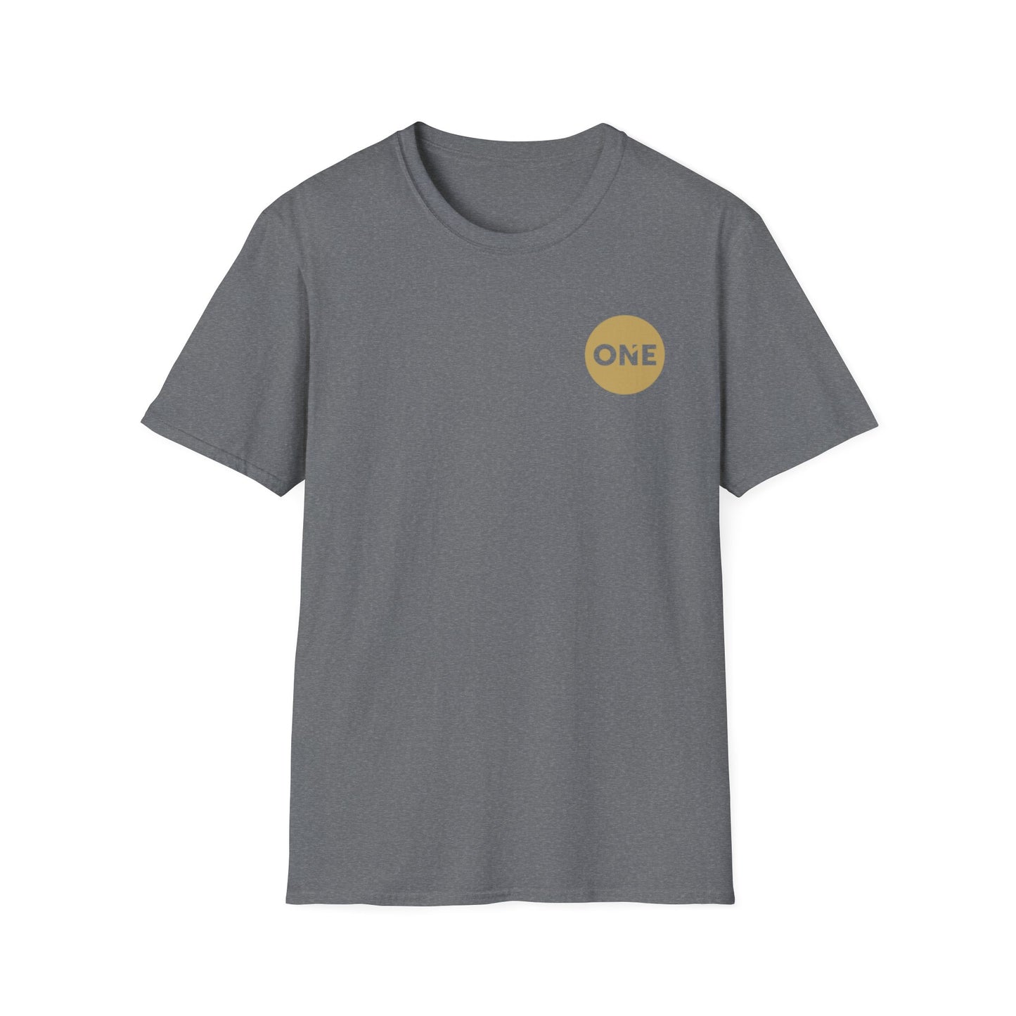 Minimalist ONE Unisex T-Shirt, Casual Tee, Gift for Him/Her, Everyday Wear, Birthday Gift, Summer Style