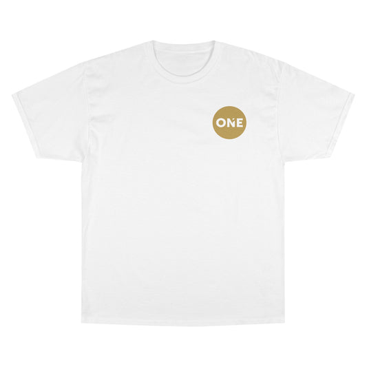 Champion T-Shirt - ONE Graphic Tee for Sports, Casual Wear, Gift for Him/Her, Birthday, Motivational Style