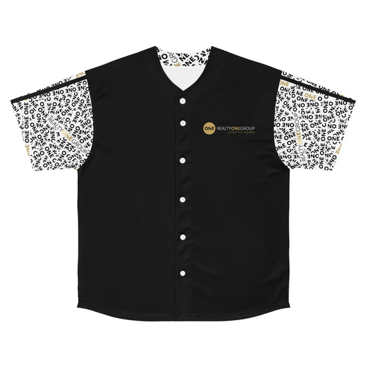 ONE - Think Big - Men's Baseball Jersey (AOP)