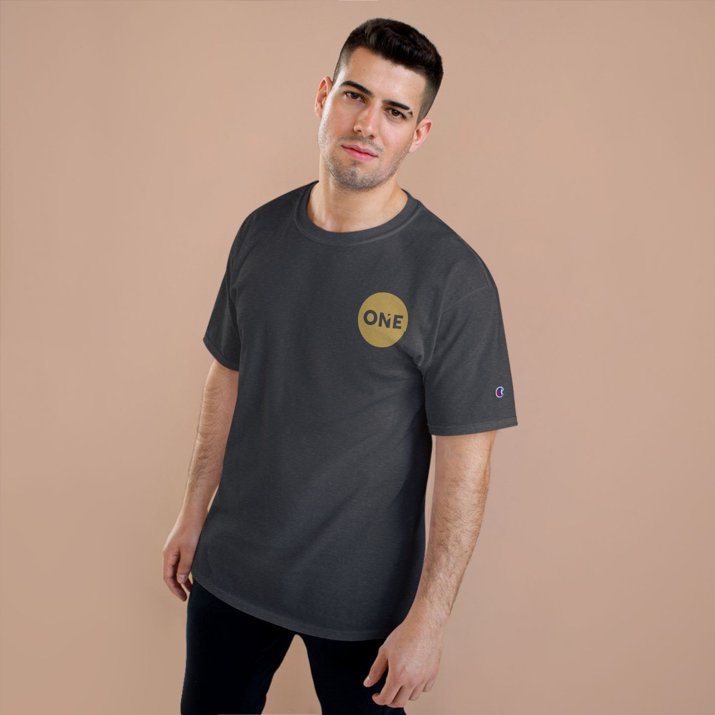 Champion T-Shirt - ONE Graphic Tee for Sports, Casual Wear, Gift for Him/Her, Birthday, Motivational Style