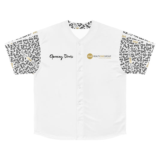 ONE - Think Big - Men's Baseball Jersey (AOP)