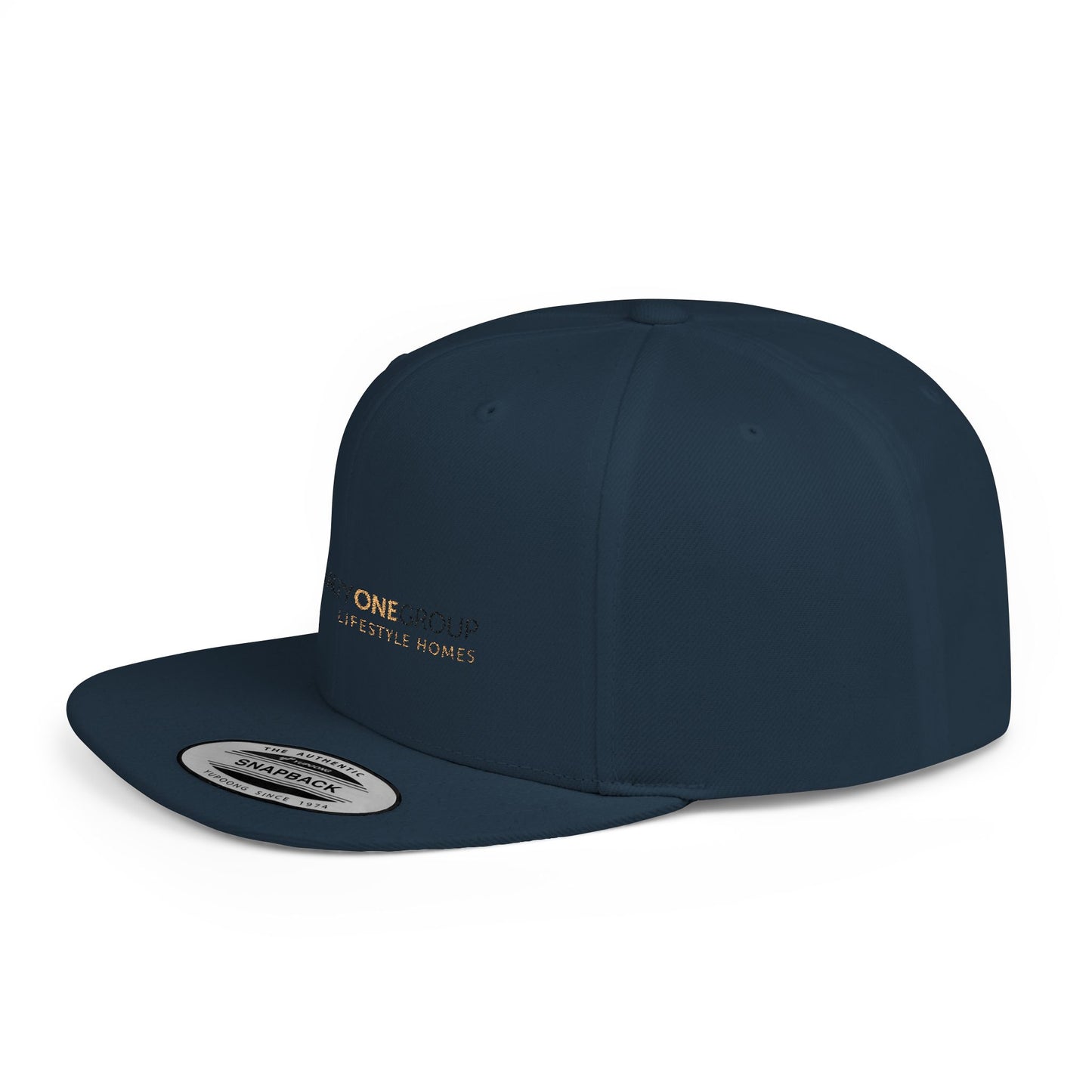 Snapback Hat with Realty Group Logo, Trendy Baseball Cap, Adjustable Flat Bill Cap for Casual Wear, Perfect Gift for Real Estate [...]