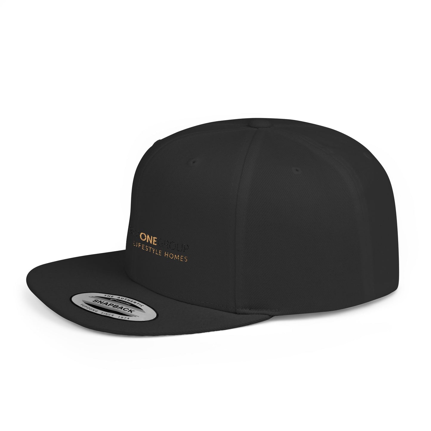Snapback Hat with Realty Group Logo, Trendy Baseball Cap, Adjustable Flat Bill Cap for Casual Wear, Perfect Gift for Real Estate [...]