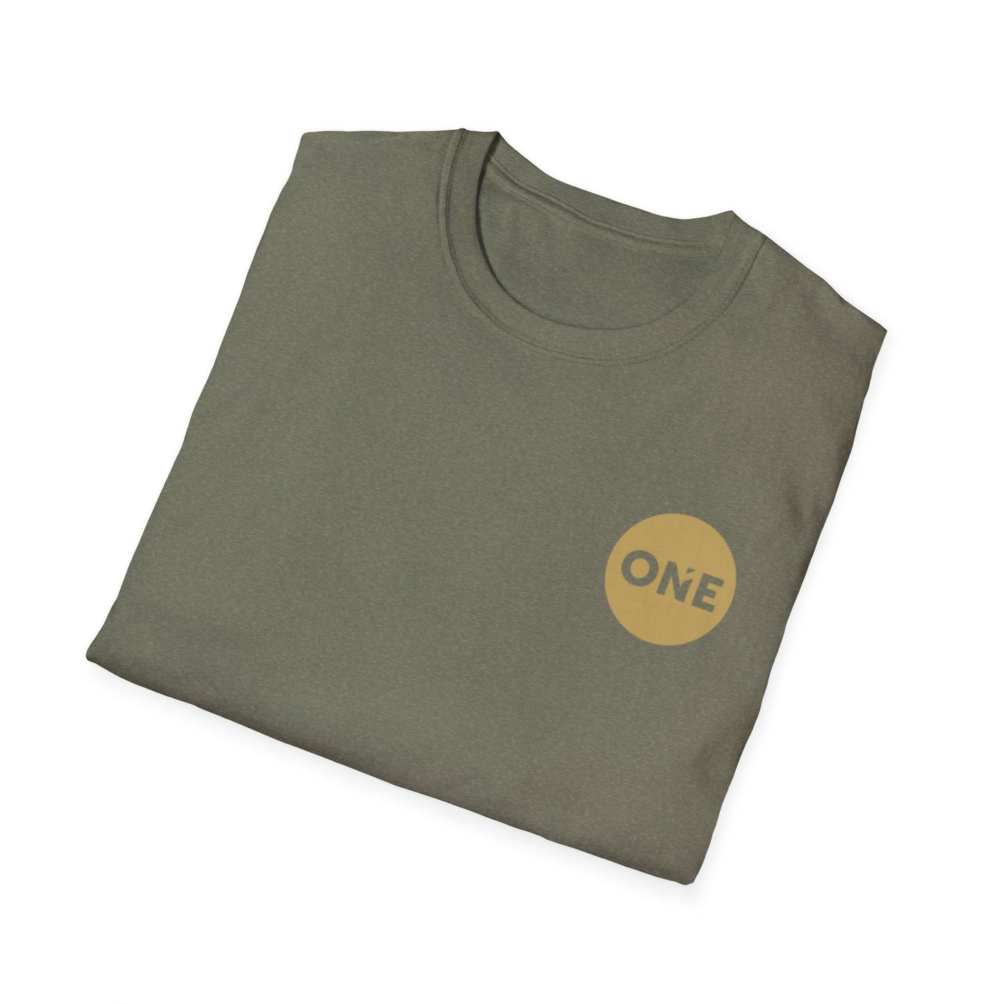Minimalist ONE Unisex T-Shirt, Casual Tee, Gift for Him/Her, Everyday Wear, Birthday Gift, Summer Style
